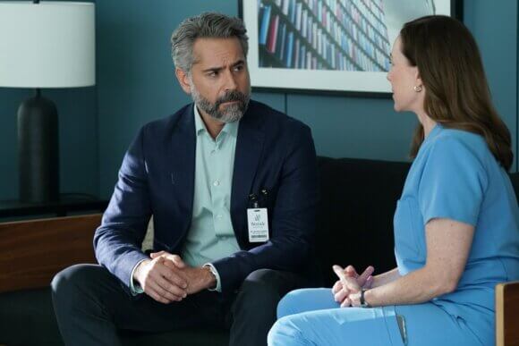 Omar Metwally and Molly Parker