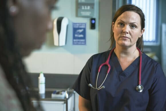 Cizzy Akudolu and Jo Joyner