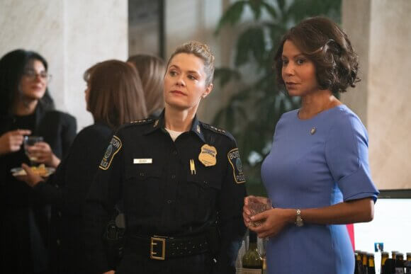 Maggie Lawson and Gloria Reuben