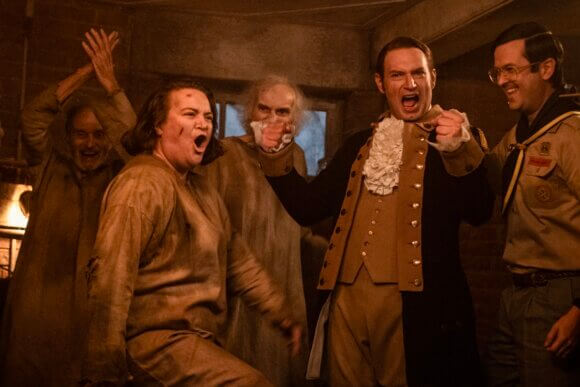 Betsy Sodaro, Brandon Scott Jones and Richie Moriarty