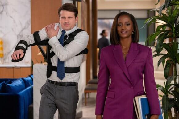 Jason Ritter and Skye P Marshall