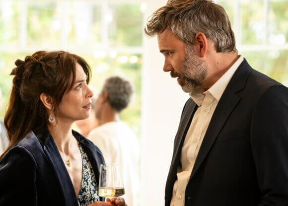 Kristin Kreuk and Rossif Sutherland