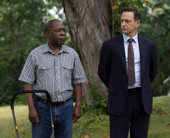 Michael Potts and Josh Charles