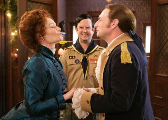 Rebecca Wisocky, Richie Moriarty and Brandon Scott Jones