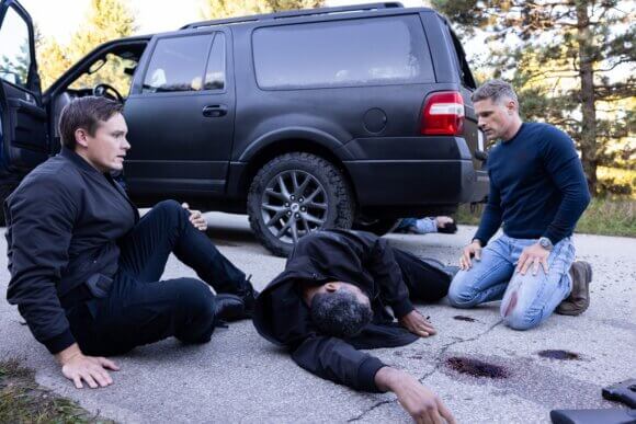 Tom Stevens, Dennis Lafond and Matt Lauria