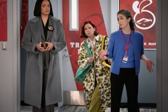 Britne Oldford, Carrie Preston and Helen Cespedes