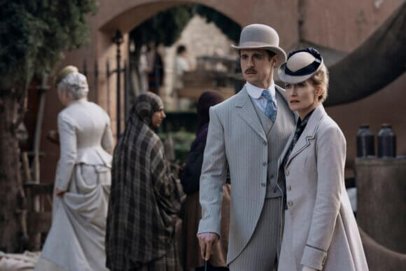 Max Irons and Natascha McElhone