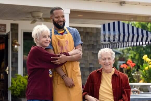 Annie Potts, Jason Veasey and Stephen Spinella