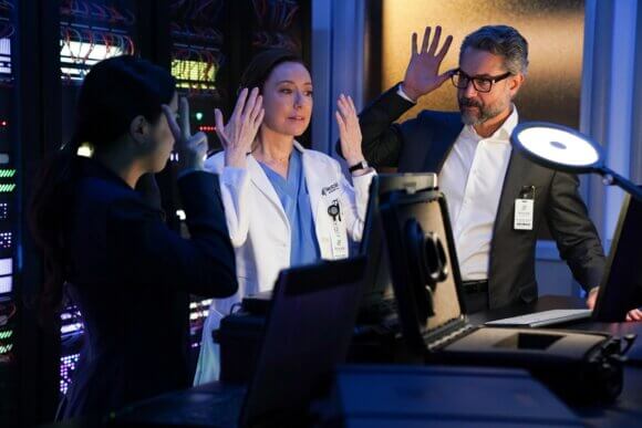 Molly Parker and Omar Metwally