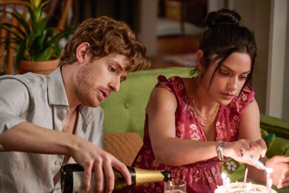 Daniel David Stewart and Odeya Rush