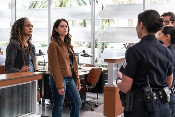 Mekia Cox and Alyssa Diaz