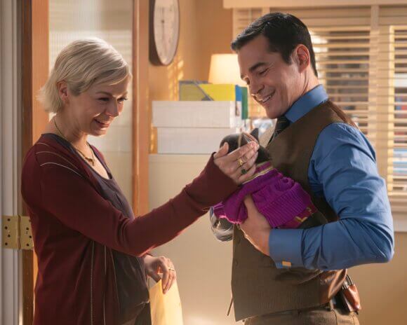 Julia Chan and Ramon Rodriguez