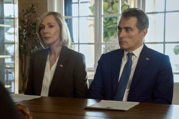 The Diplomat Allison Janney and Rufus Sewell