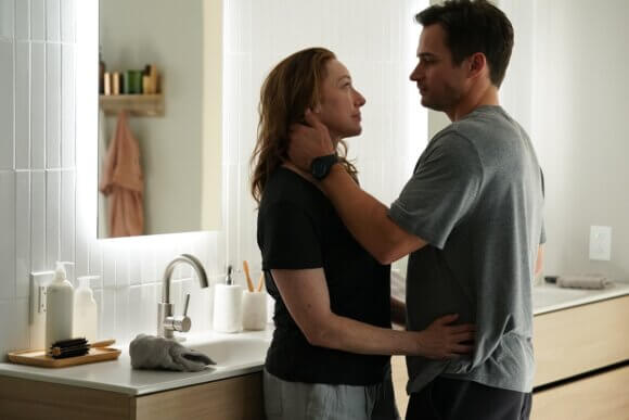 Molly Parker and Jon-Michael Ecker