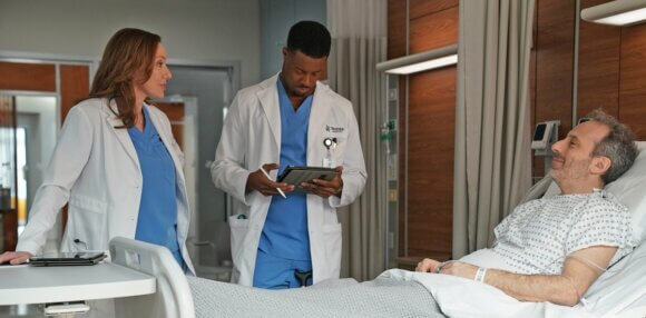 Molly Parker, Patrick Walker and Peter Grosz