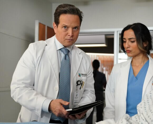 Scott Wolf and Anya Banerjee