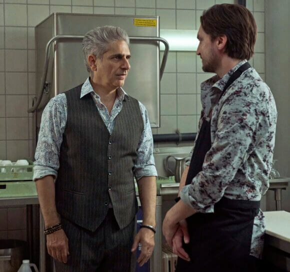 Michael Imperioli and Richard Harmon