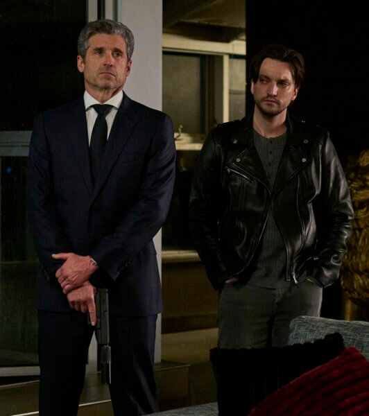 Patrick Dempsey and Richard Harmon
