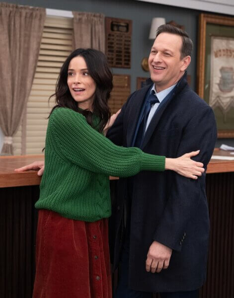Abigail Spencer and Josh Charles
