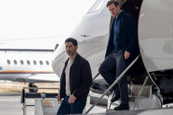 Tom Ellis and Nick Gehlfuss