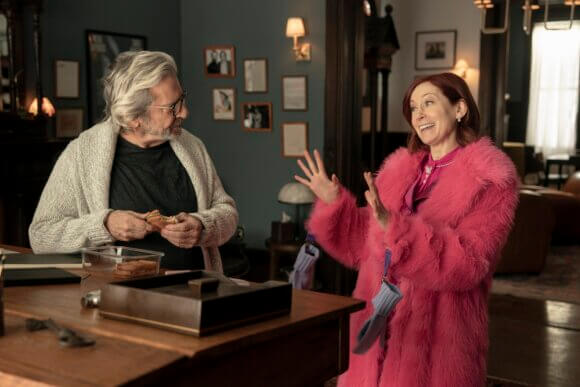 Griffin Dunne and Carrie Preston