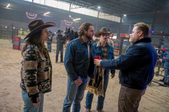 Alona Tai, Max Thieriot, and Spencer Neville