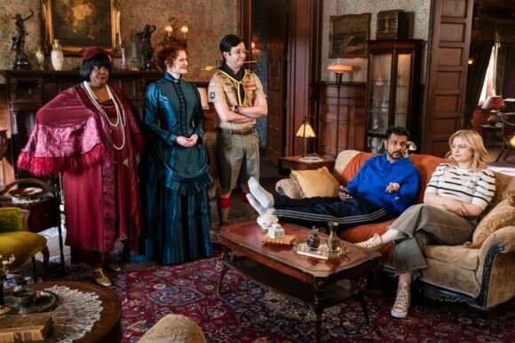 Danielle Pinnock, Rebecca Wisocky, Richie Moriarty, Utkarsh Ambudkar and Rose McIver