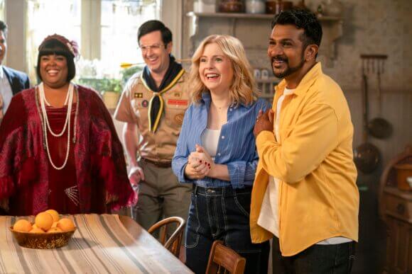 Danielle Pinnock, Richie Moriarty, Rose McIver and Utkarsh Ambudkar