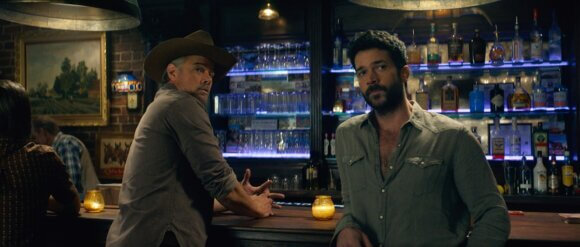 Josh Duhamel and Jack Schumacher