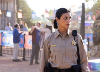 Sheriff Country Episode 14 Preview: Mickey Hunts a Serial Killer in “Show of Force” Sheriff Country Episode 14 Morena Baccarin