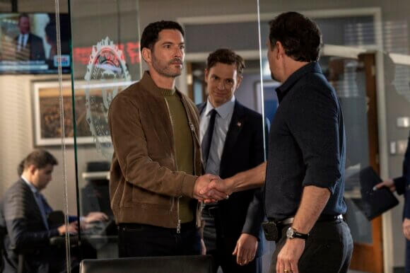 Tom Ellis and Nick Gehlfuss