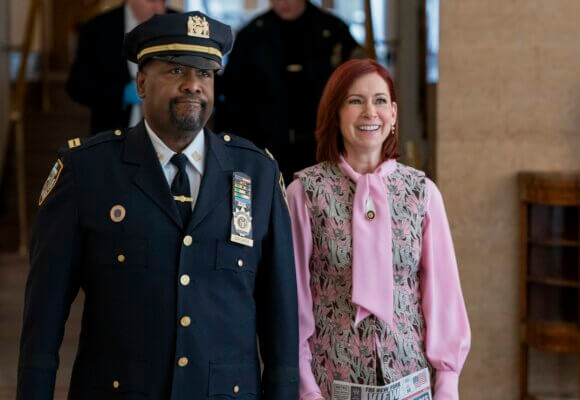 Wendell Pierce and Carrie Preston