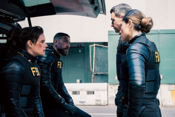Missy Peregrym, Zeeko Zaki, John Boyd and Juliana Aiden Martinez
