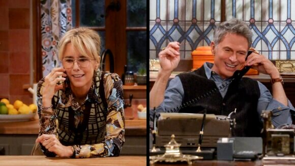 NBC Newlyweds Tea Leoni and Tim Daly
