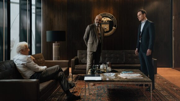Richard Gere, Jeffrey Wright and Michael Fassbender