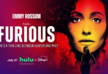 Emmy Rossum Hunts Serial Killer in Hulu’s Furious Trailer Furious Poster Starring Emmy Rossum