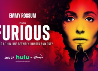 Emmy Rossum Hunts Serial Killer in Hulu’s Furious Trailer Furious Poster Starring Emmy Rossum