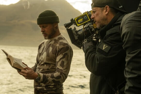 Brad Pitt and David Ayer