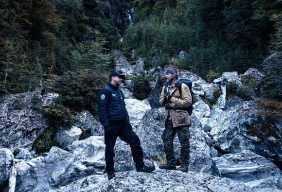 David Ayer and Brad Pitt