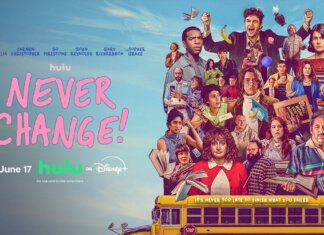 Never Change! Trailer: Adults Return to High School in New Hulu Comedy Never Change Poster