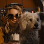 Supergirl Milly Alcock and Krypto