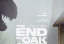 The End of Oak Street Trailer: Anne Hathaway, Ewan McGregor Battle Dinosaurs The End of Oak Street Poster