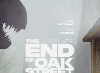 The End of Oak Street Trailer: Anne Hathaway, Ewan McGregor Battle Dinosaurs The End of Oak Street Poster