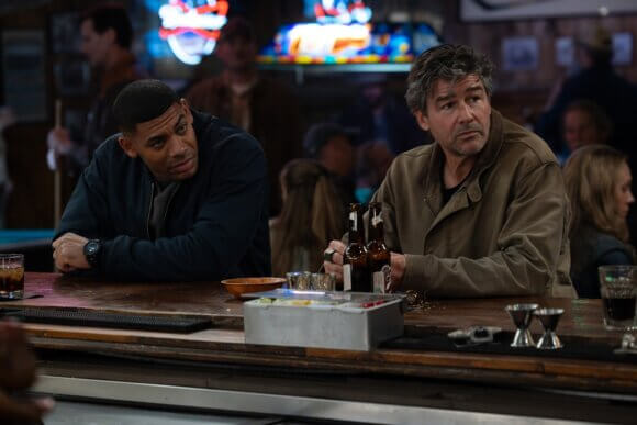 Lanterns Aaron Pierre and Kyle Chandler