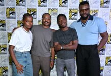 David Jonsson is Black Panther and Ryan Gosling is Ghost Rider Marvel Black Panther David Jonsson Comic-Con