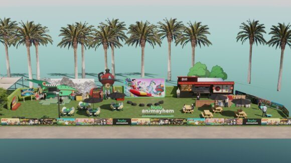 Hulu Animayhem at Comic-con
