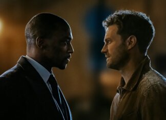 Apple TV Sets 12 12 12 Premiere Date; First Look at Anthony Mackie Heist Drama 12 12 12 Anthony Mackie and Jamie Dornan