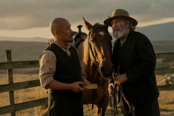Hoon Lee and Ciaran Hinds