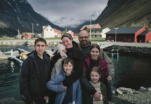 Palme d’Or Winner ‘Fjord’ Trailer Starring Sebastian Stan and Renate Reinsve Fjord Family Photo