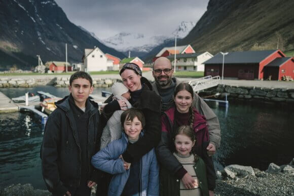 Fjord Family Photo